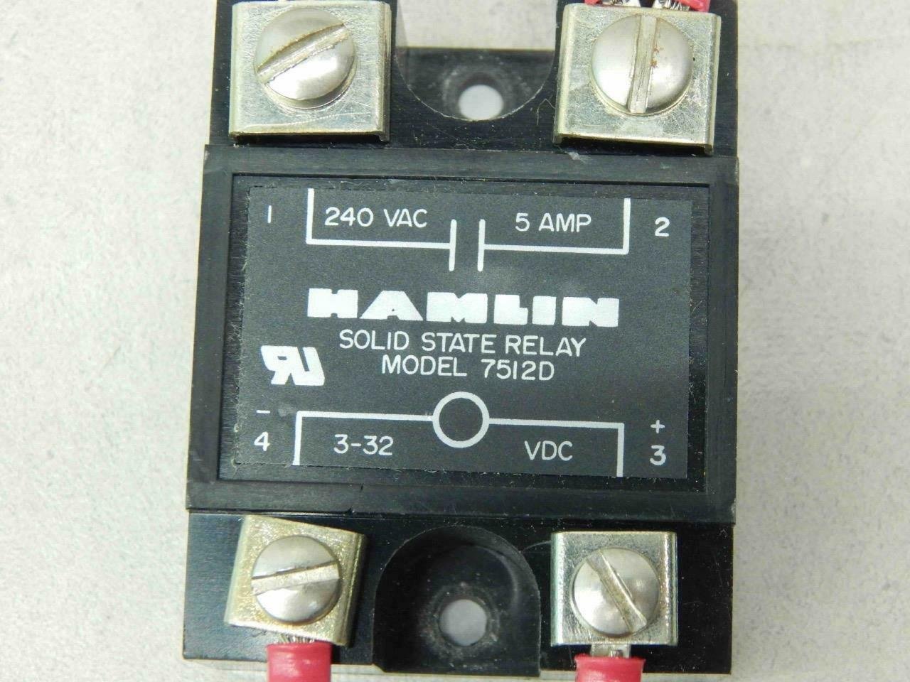Hamlin 7512D Solid-State Relay #01378 - Image 3