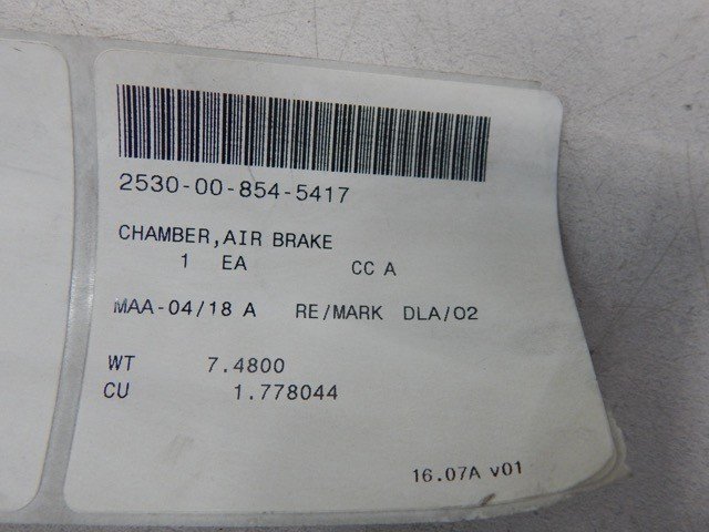 Midland T-16, N-36216-431K, 2530008545417, Air Brake Chamber - Image 7