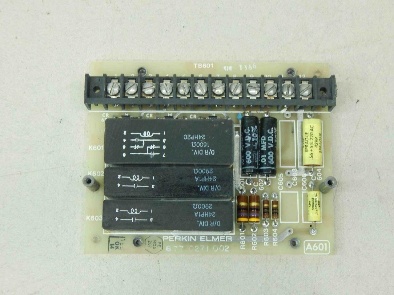 Perkin Elmer 677-0271-002 Circuit Board #01393 - Image 3