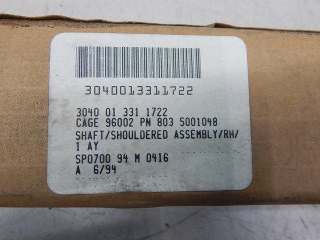 TACOM 803-5001048 Piece 19, 3040013311722, Shoulder Shaft Assembly Right Hand - Image 3