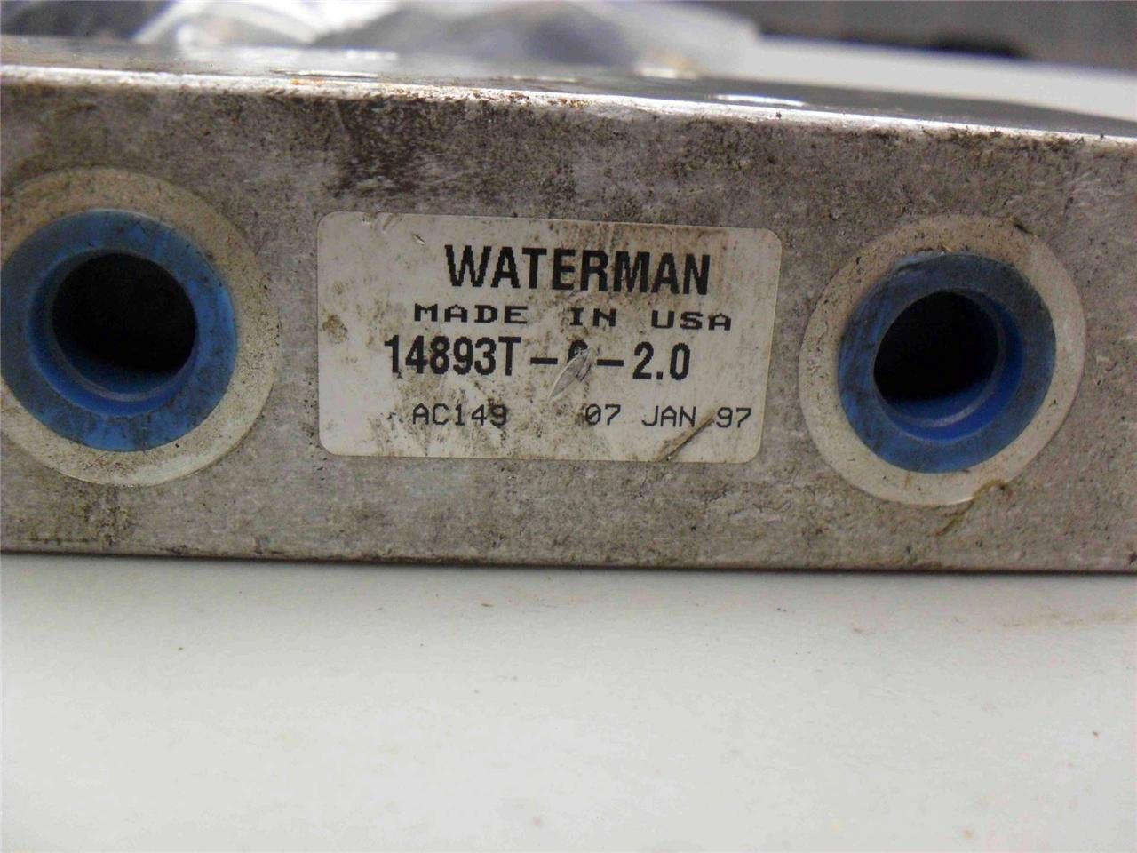 Waterman 14893T-6-2.0 Manifold Valve - Image 2