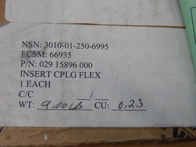 York 029-15896-000, 3010012506995, Insert Coupling Flex for S-26 - Image 5
