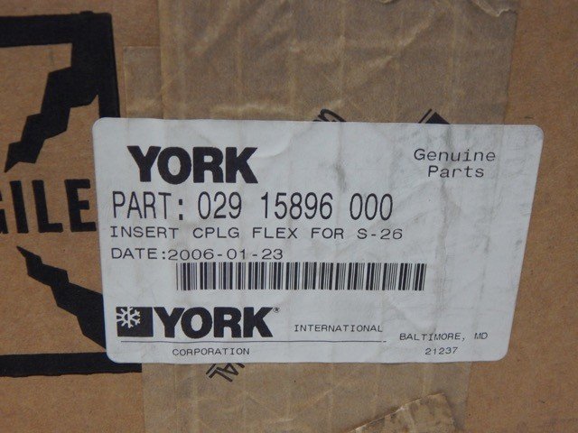 York 029-15896-000, 3010012506995, Insert Coupling Flex for S-26 - Image 6