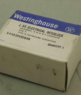#396 Westinghouse L-55 Electrical Interlock 453D502G06 Size 2 Type N NEW