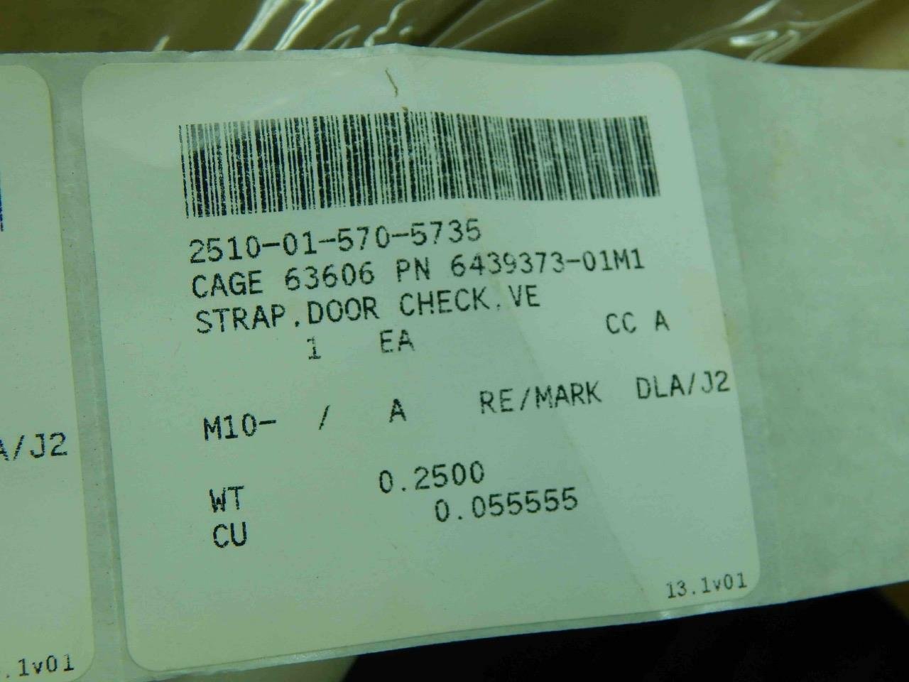 BAE 6439373-01M1, 2510015705735 STRAP, DOOR, CHECK, VEHICULAR - Image 3