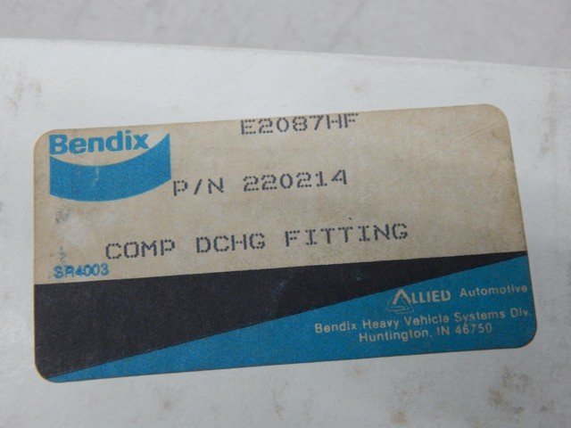 Bendix 220214, E2087HF COMP DCHG FITTING - Image 4