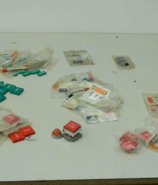 Cutler Hammer, Start Stop Jog Push Button Covers (Mixed lot of 70)