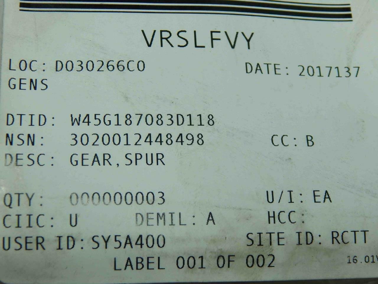 Daimler 441 263 02 36, 3020012448498 Spur Gear - Image 4