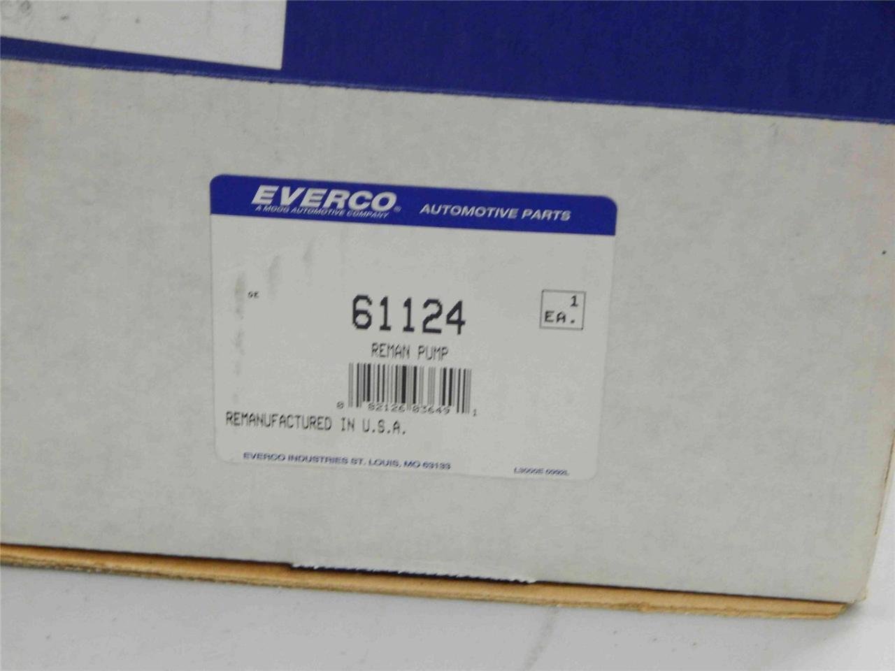Everco 61124 Remanufactured Pump 2530-01-259-8889 - Image 3