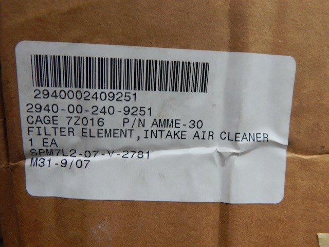 Falls Filtration Tech AMME-30 2940002409251 Intake  Air Cleaner Filter Element - Image 4