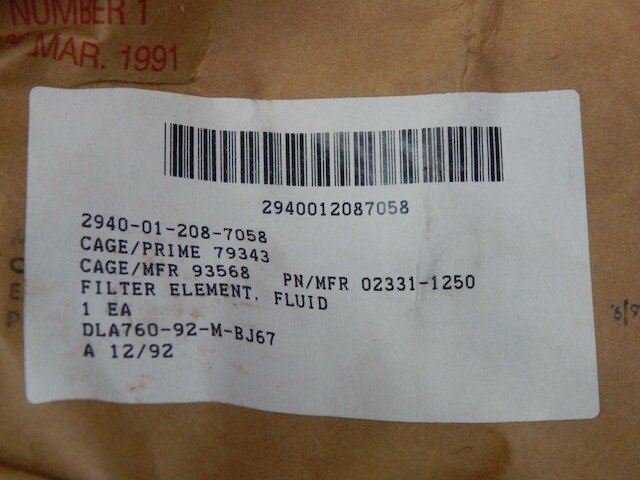 Fleetguard FF105D, 2940012087058 Fuel Filter - Image 4