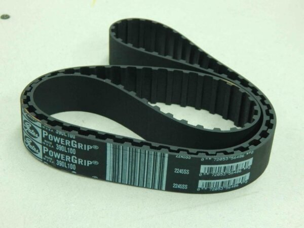 GATES 390L100 TIMING BELT 39" LENGTH, 3/8" TOOTH PITCH, 1" WIDTH, 104 TEETH