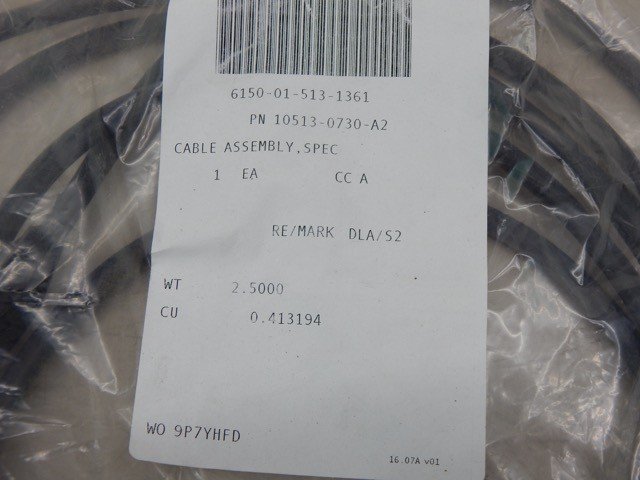 L3 Harris 10513-0730-A2, 6150015131361, Cable Assembly - Image 8