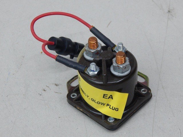 Motorcraft OEM 1831646C1 Glow Plug Solenoid Assembly 12V 0523K