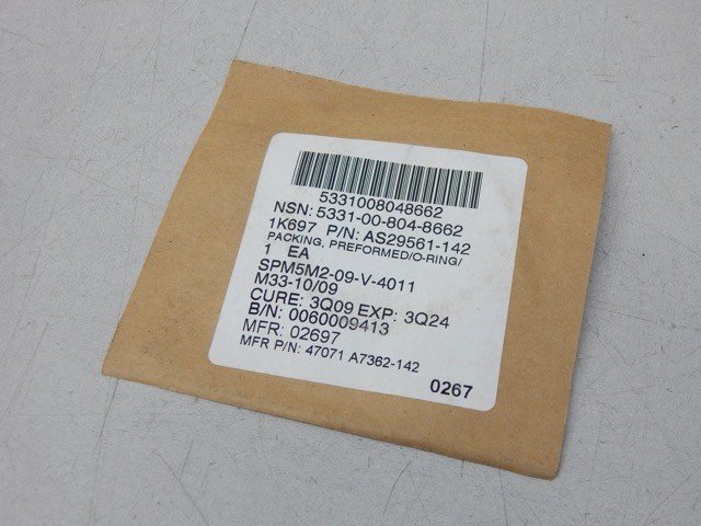 Parker AS29561-142, 5331008048662, O-Ring