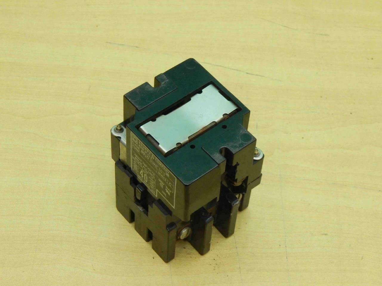 Square D 8910-LO-3 Contactor 120V Coil, 40Amp, Series C #01470 - Image 5