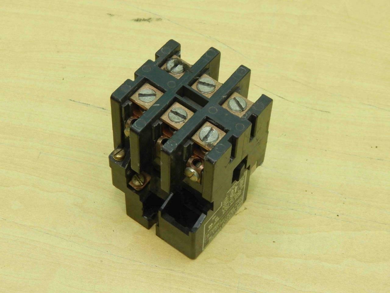 Square D 8910-LO-3 Contactor 120V Coil, 40Amp, Series C #01470