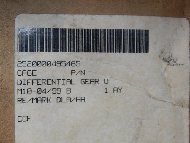 TACOM 7972949, 2520000495465, Differential Gear - Image 6