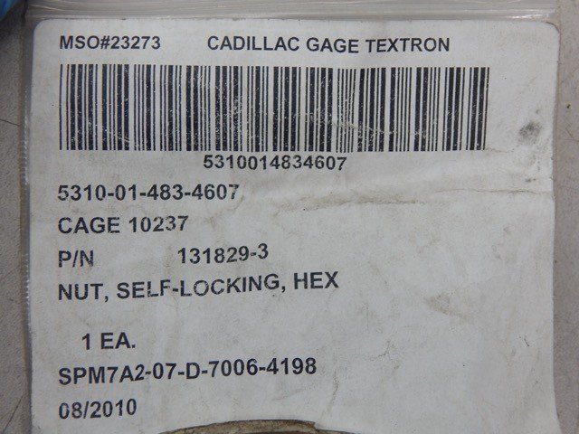 Textron 131829-3, 5310014834607, Self Locking Hex Nut A12 - Image 5