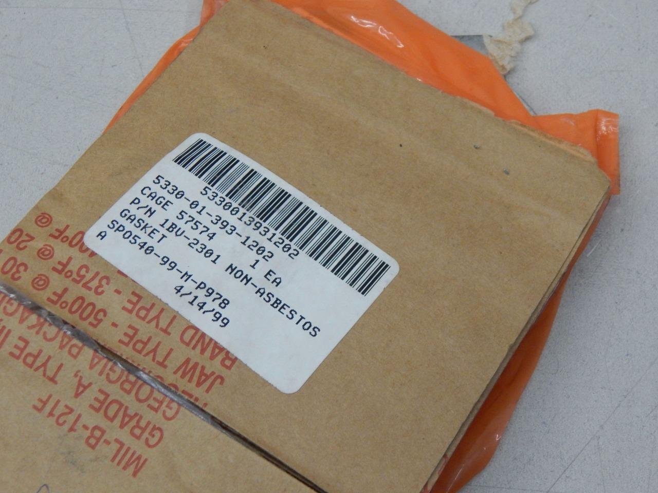 Velan Valve Corp 1BV-2301, 5330013931202, Spiral Wound Non-Asbestos Gasket