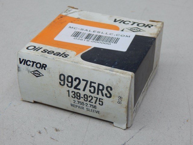 Victor, Dana 99275RS, 139–9275, 99275 Repair Sleeve