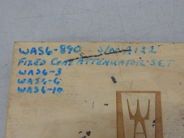 Weinschel WAS6-890, 5985011833590, Fixed Attenuator Set - Image 9