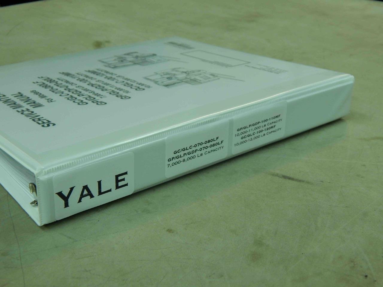 Yale GC/GLC-070-080LF GC GLC 070 070 LF Lift Service Maintenance Manual #6202 - Image 4
