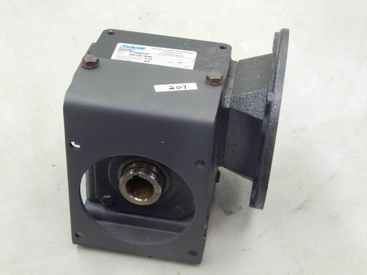 #207 Morse Reider Gear Drive Reducer XD1183 H08K 175Q56H10 Ratio 10:1 ...