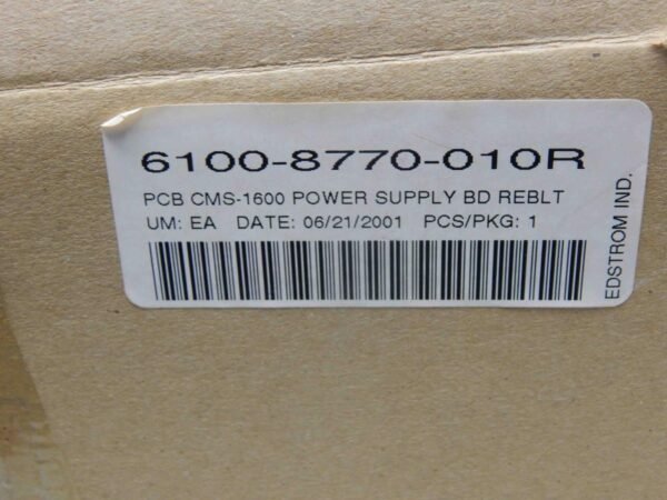 #290 Edstrom 6100-8770-010R 6100-8770-010 CMS-1600 Power Supply ​Circuit Board - Image 4