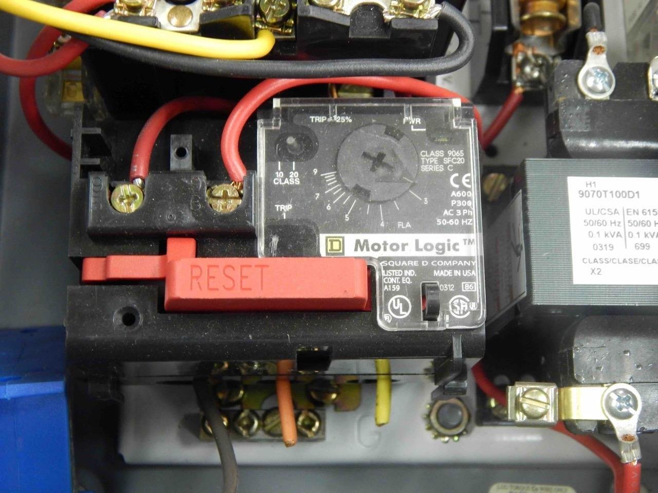322 Square D 8536SBO2H309S Ser A 8539SBG43V81CFF4H309P1TX11 Ser E 5HP  Starter – MC-Sales, llc
