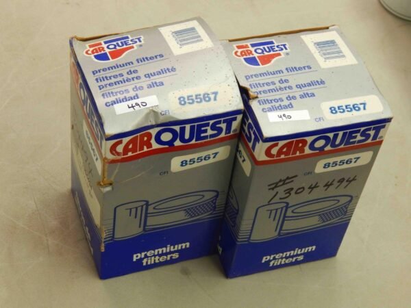 #490 Lot of 2 - Carquest 85567 Filter Element - New