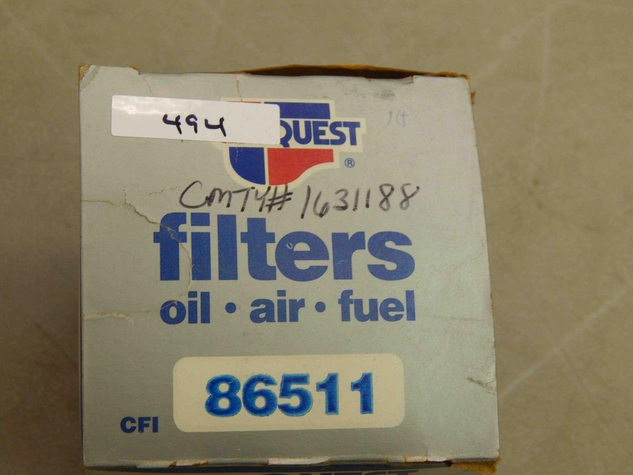 #494 Carquest 86511 Filter Element - New - Image 3
