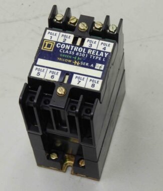 #730 Square D 8501-L Ser A Control Relay 110/120V Coil 8501-L0-40 Ser A