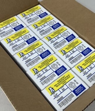 Arlington NM95, 3/4", Plastic, Cable Push-In Button Connector (Case of 500)
