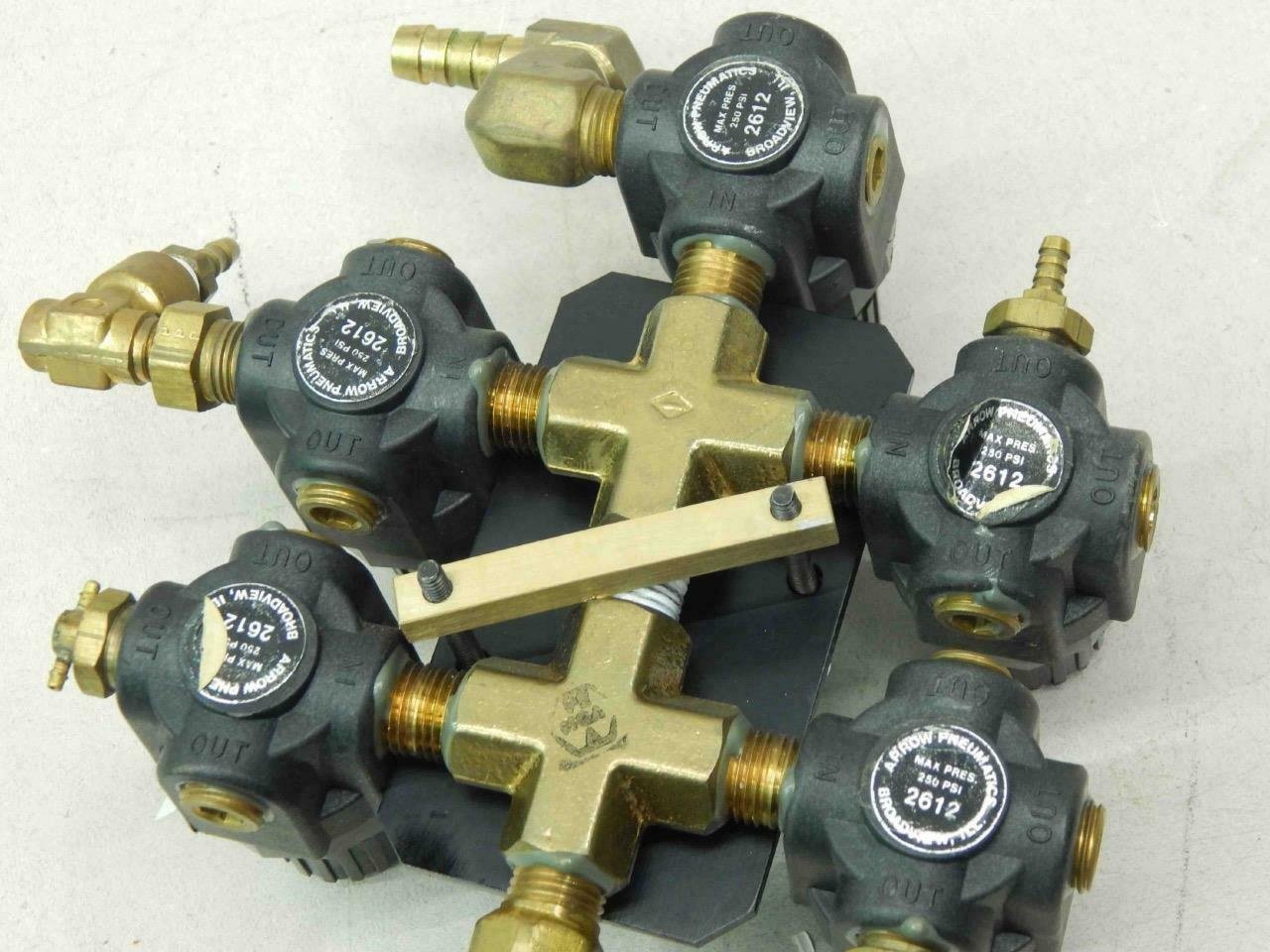 Arrow Pneumatics 2612 Valve, Regulating, Fluid Pressure (Lot of 5) - Image 5
