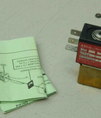 Asco ​Red Hat HV230263 1, ​Solenoid Valve, Coil: 400-229-4, 24V
