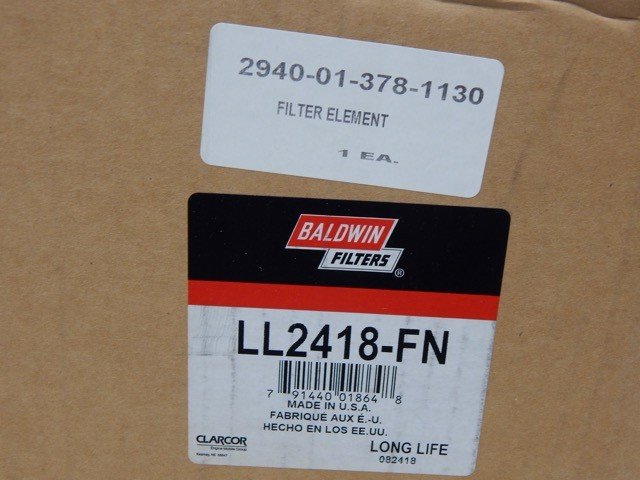 Baldwin LL2418-FN, 2940013781130, Intake Air Cleaner Filter - Image 7