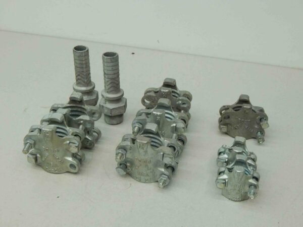 Dixon Stem Fitting, Hose Clamps (Mixed lot of 10)