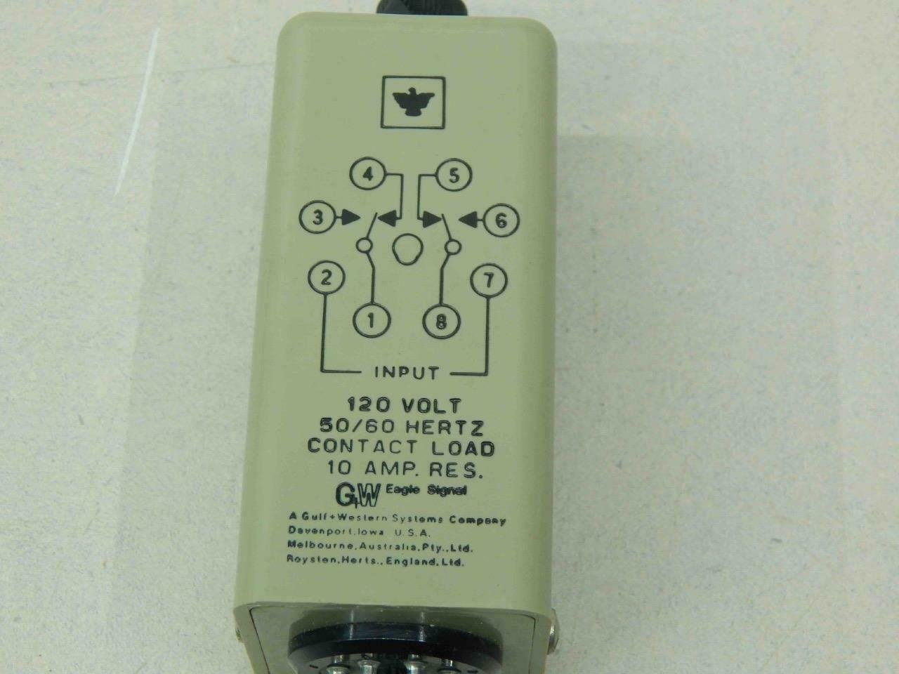 Eagle Signal CG10A6, Time Delay Relay, 1-10 Seconds Sec, 120V - Image 5
