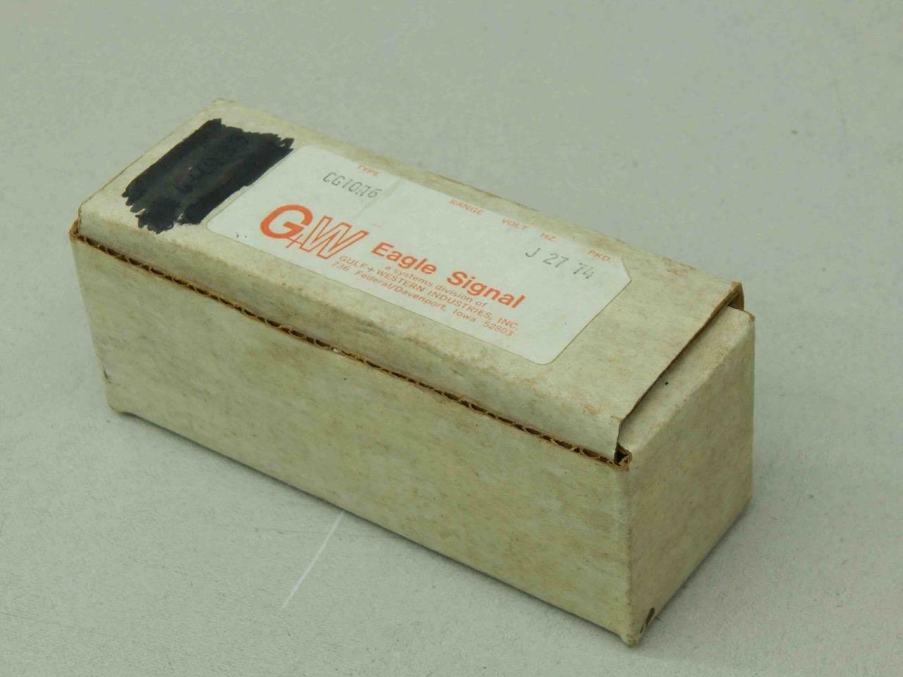 Eagle Signal CG10A6, Time Delay Relay, 1-10 Seconds Sec, 120V