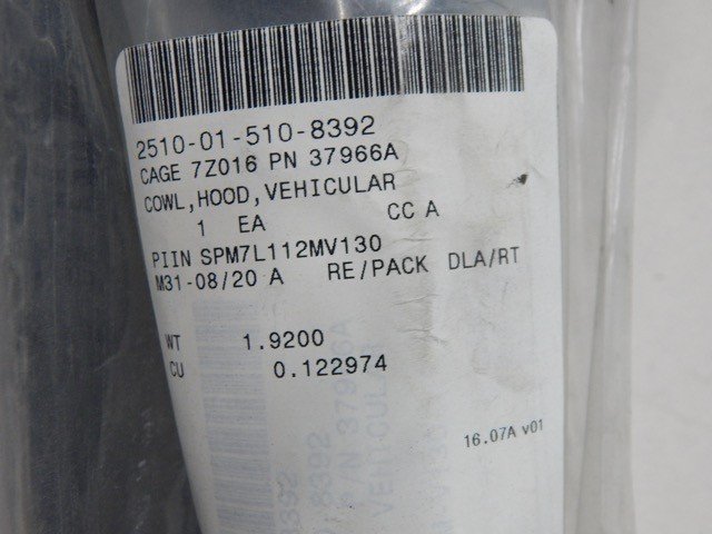Griffith 37966A, 2510015108392, Hood Cowl (2097810) - Image 5