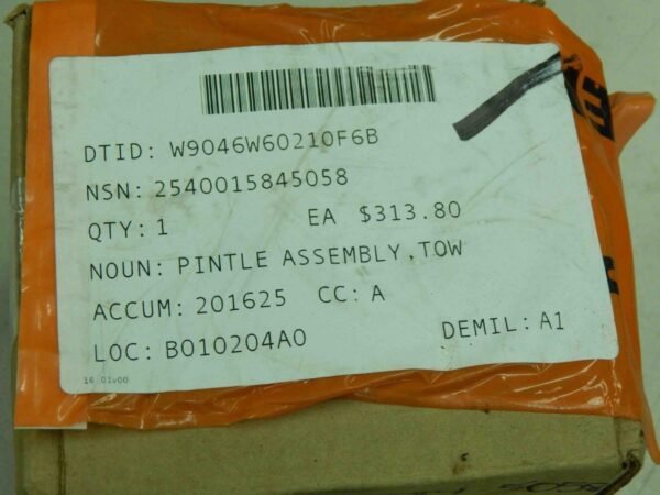 Holland XA-732, 2540015845058 Pintle Assembly, Tow - Image 4