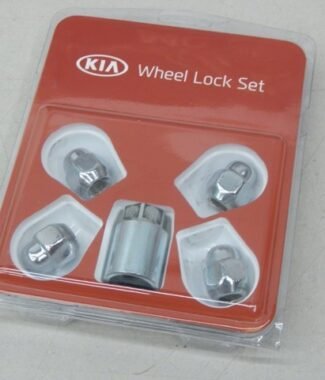 OEM Kia Genuine Parts U844050001 Anti-Theft Security Wheel Lock Set Chrome
