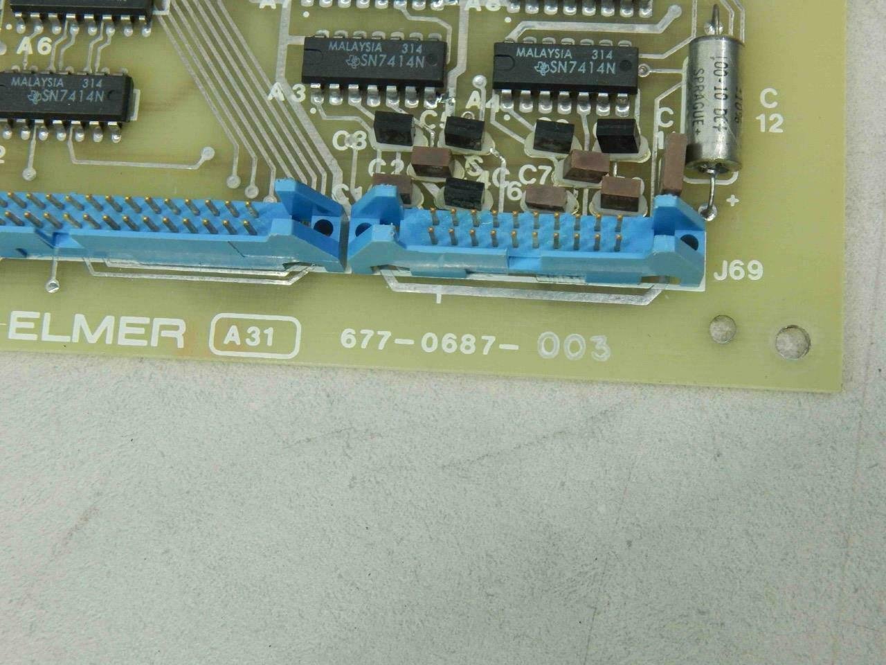 Perkin Elmer 677-0687-003 Circuit Board #01386 - Image 3