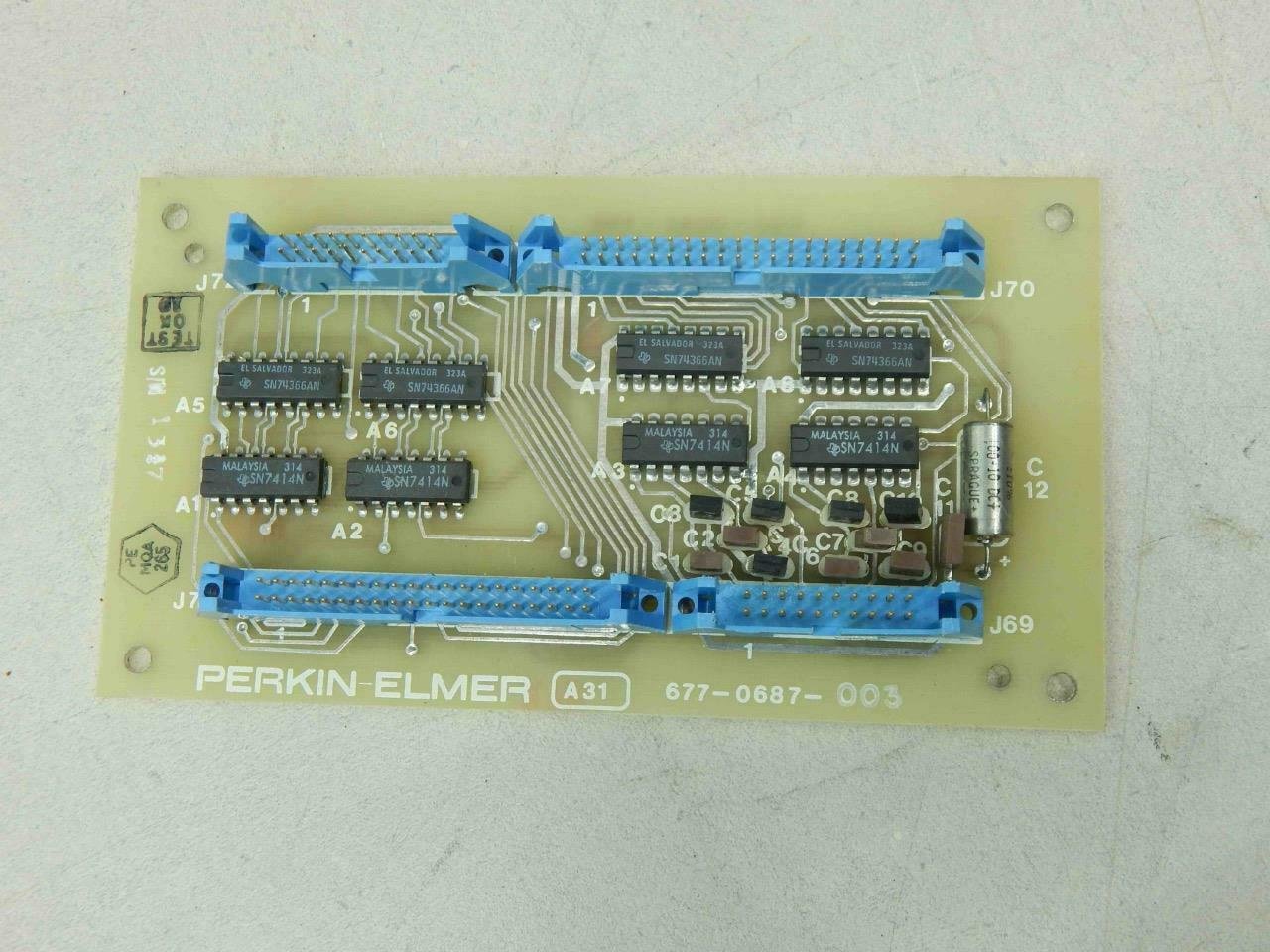 Perkin Elmer 677-0687-003 Circuit Board #01386 - Image 4