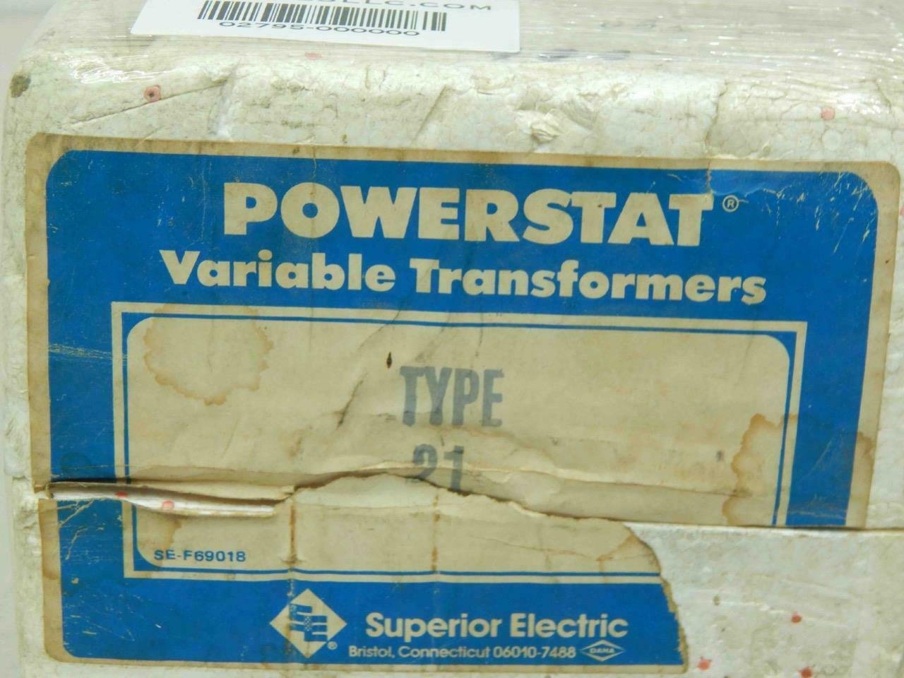 Powerstat Superior Electric, Type 21, Variable Transformer - Image 3