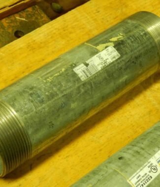Topaz Allied E223147-6, 876724, 3” X 12” Galvanized Rigid Conduit Nipple