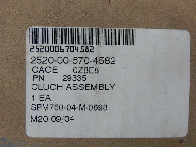 Twin Disc 29335, 2520006704582, Clutch Assembly Alt MPN 105-3066, XA3790 - Image 2