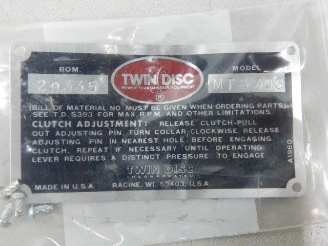 Twin Disc 29335, 2520006704582, Clutch Assembly Alt MPN 105-3066, XA3790 - Image 8