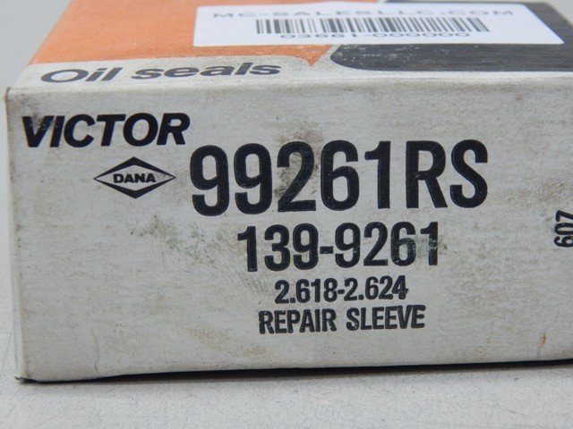 Victor Dana 99261RS, 139–9261 Shaft Repair Sleeve - Image 2